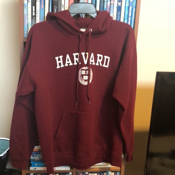 IvySport Other - Harvard  University Sweatshirt Hoodie Burgundy Sz Small